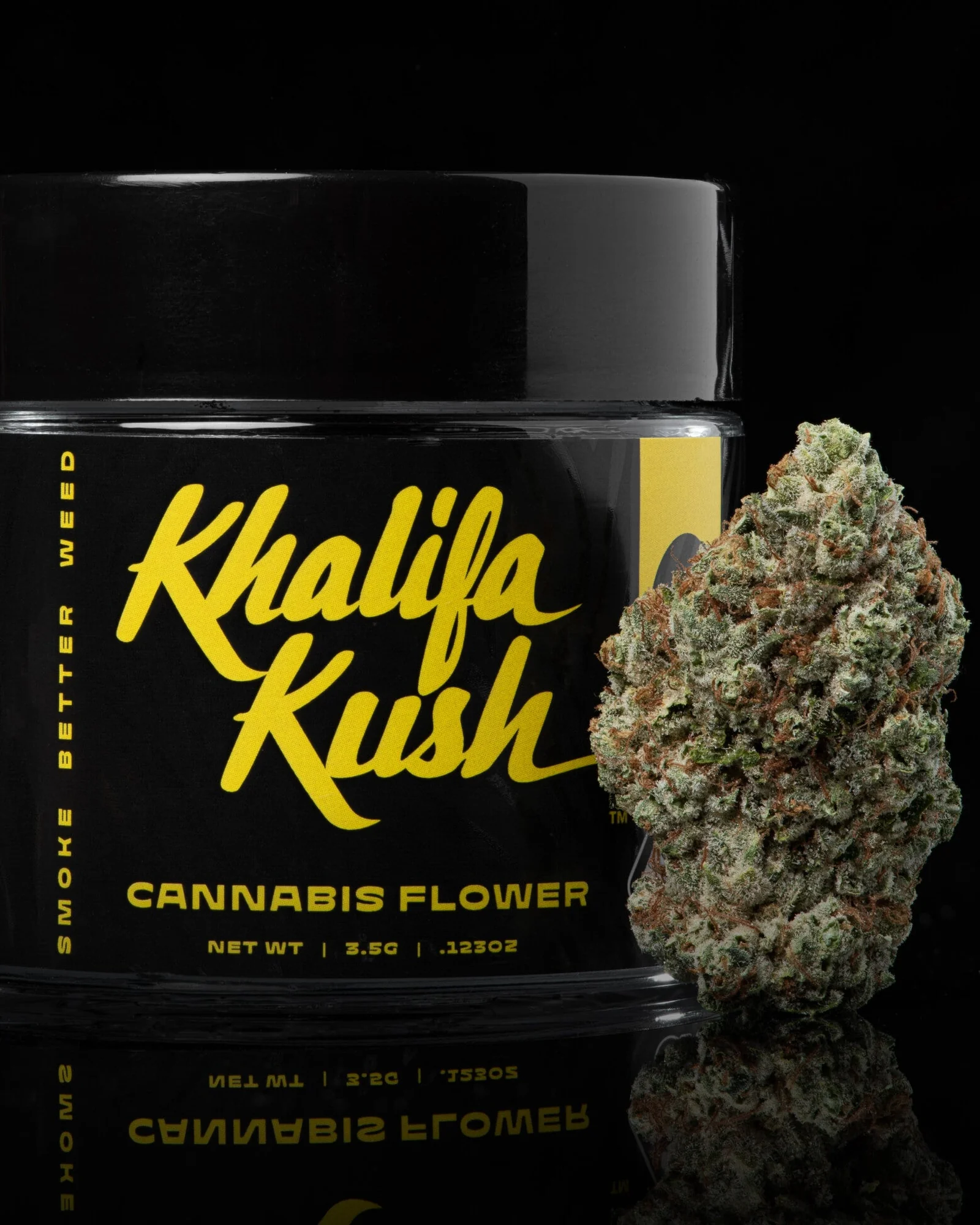 Detailed cannabis flower